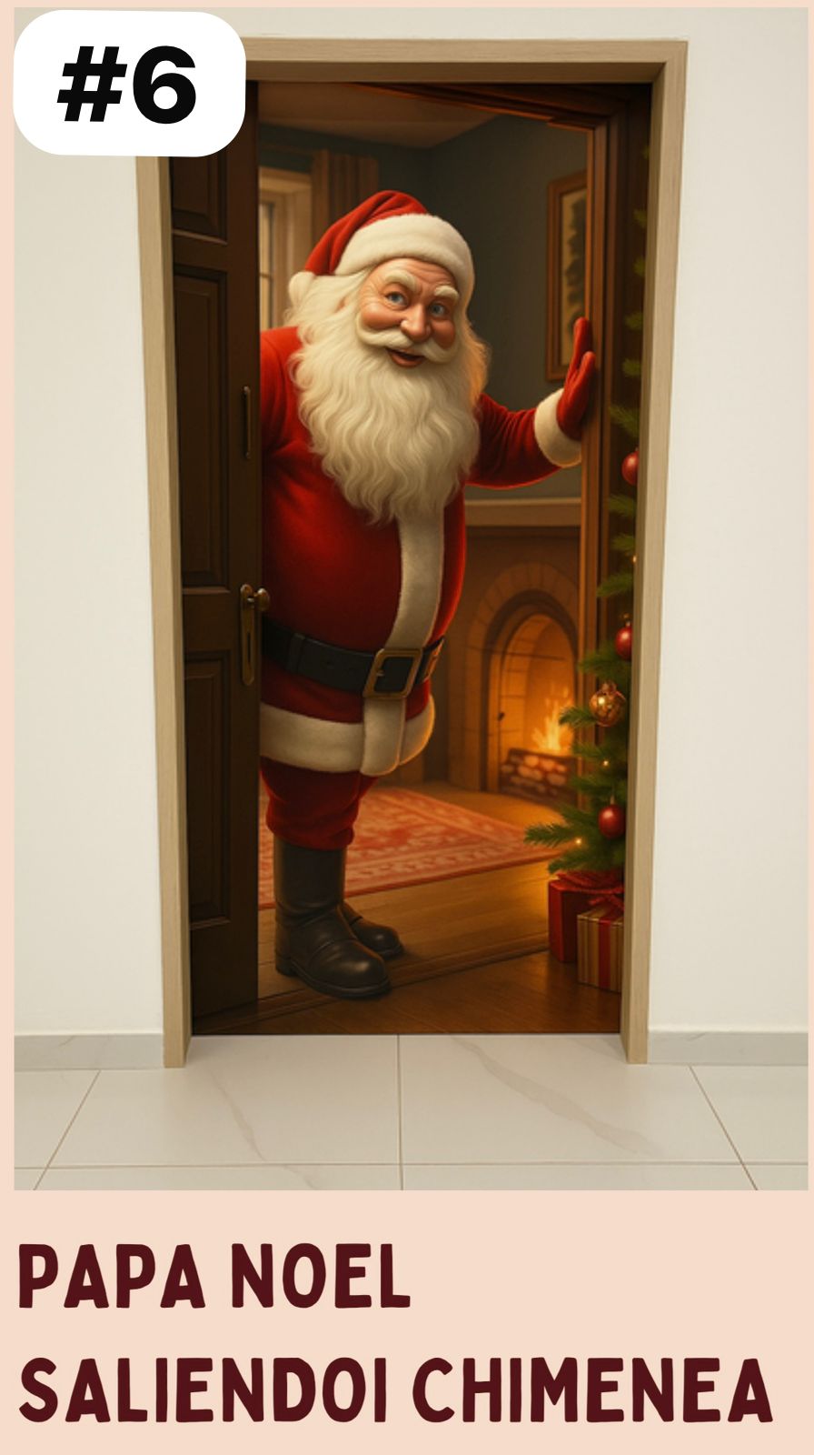 FUNDAS NAVIDEÑAS PARA PUERTA Super Promo 2X1 🎁