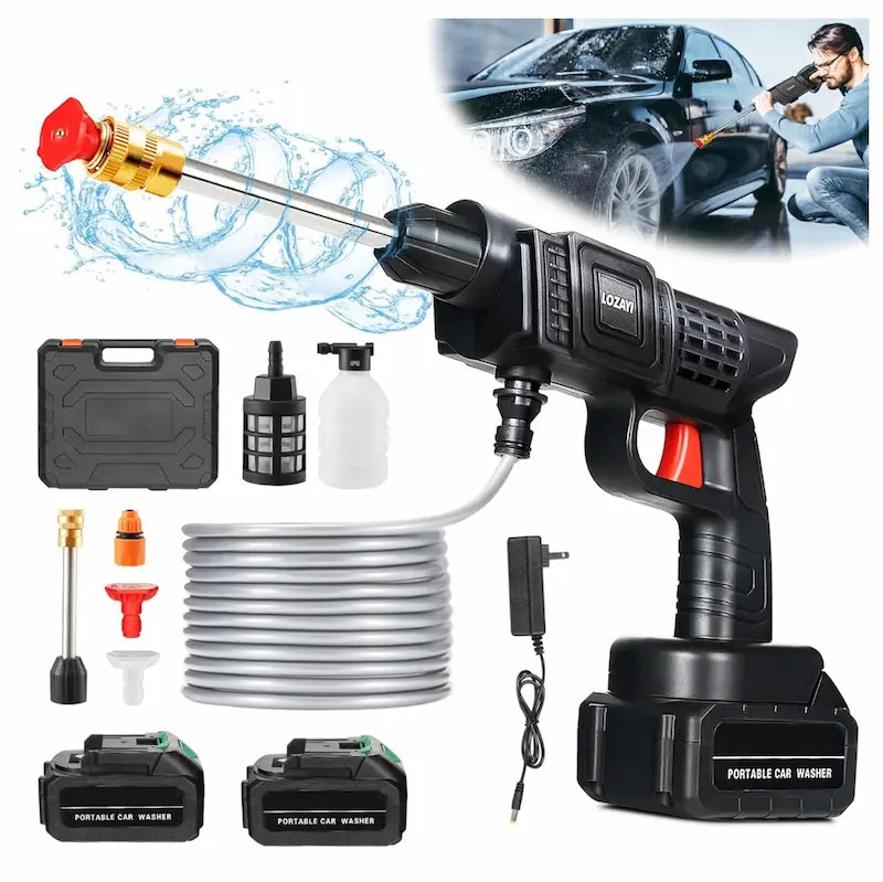 Hidrolavadora Inalámbrica de Alta Presión PowerJet Pro