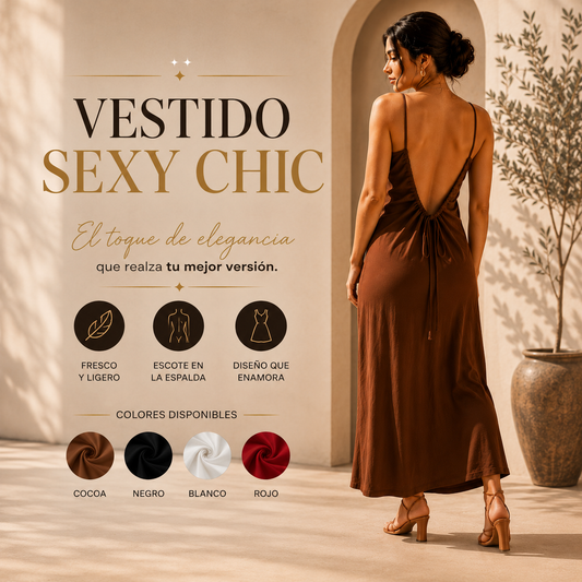 Vestido Sexy Chic Unitalla